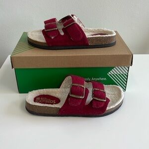 COPY - White Mountain Footbeds Helga Winter Red Size 6